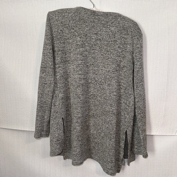 WONDER NATION Open Front Gray Cardigan Girls Size S (6-6X) - Picture 3 of 5